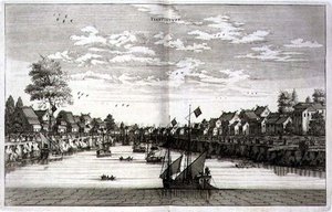 Tiencienwey, aus einem Bericht einer niederländischen Gesandtschaft nach China von Jacob van Meurs