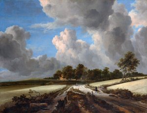 Weizenfelder von Jacob van Ruisdael