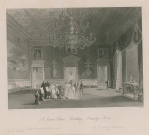 Geburtstagsfeier in einem Salon im St. James