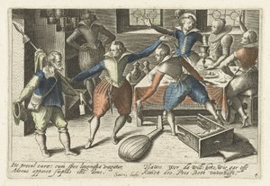 Studentenfest von Jacob van der Heyden