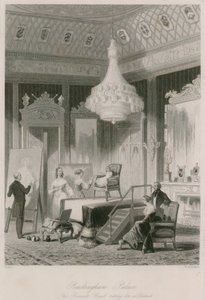 Die Prinzessin Royal sitzt für ein Porträt im Buckingham Palace von Jacob van der Heyden