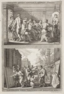 Zeuxis und Parrhassius