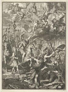 Die Armee von Wilhelm III. besiegt die Feinde