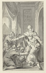 Joseph wird von seinen Brüdern erkannt von Jacobus Buys