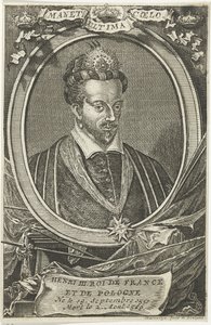 Porträt von Heinrich III. von Frankreich, König von Polen und Großherzog von Litauen