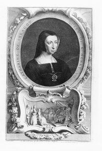 Porträt von Katharina von Aragon, 1743