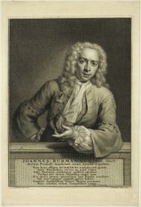 J. Burmannus von Jacobus Houbraken