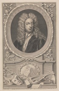 Joseph Addison, Esquire von Jacobus Houbraken
