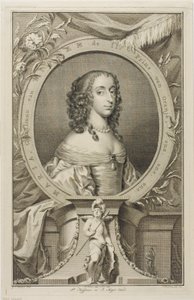 Maria, Ehefrau von Wilhelm II. von Oranien von Jacobus Houbraken