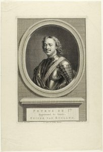 Peter I. von Russland von Jacobus Houbraken