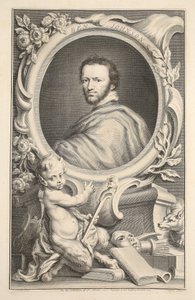 Porträt von Ben Johnson, Illustration aus 
