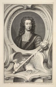 Porträt von Henry Boyle, Lord Carleton, Illustration aus 