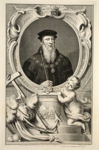 Porträt von John Russell, Illustration aus 