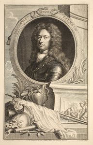 Porträt von Generalleutnant Talmash, Illustration aus 