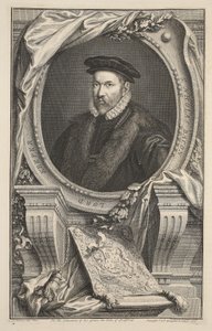 Porträt von Nicholas Bacon, Illustration aus 