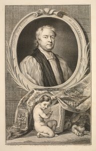 Porträt von Tillotson, Erzbischof von Canterbury, Illustration aus 