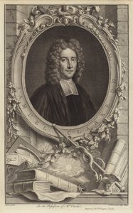 Samuel Clarke, englischer Philosoph und Geistlicher (Stich)