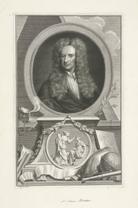 Sir Isaac Newton (1642-1726), englischer Physiker und Mathematiker