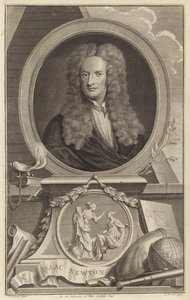 Sir Isaac Newton, englischer Physiker, Mathematiker und Astronom