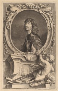 Algernon Percy, Earl of Northumberland von Jacobus Houbraken after Sir Anthony van Dyck