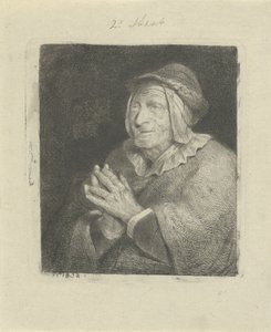 Alte Frau von Jacobus Ludovicus Cornet