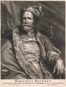 Martinus Rychart, Unimanus, Maler ländlicher Aussichten in Antwerpen von Jacobus Neeffs