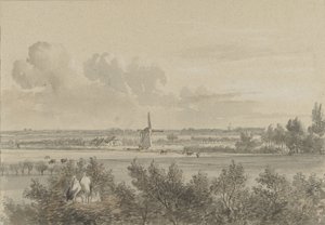 Landschaft bei Maarssen von Jacobus Theodorus Abels