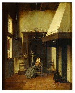 Die Krankenschwester von Jacobus Vrel or Frel