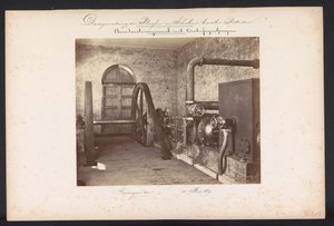 Unteres Pumpwerk mit Zentrifugalpumpen / Kralingen den 14. Mai 1869