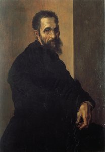 Porträt von Michelangelo Buonarroti von Jacopino del Conte