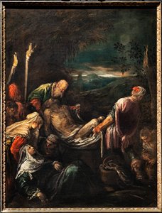 Begräbnis des Leichnams Christi, ca. 1580