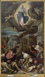 St. Roch besucht die Pestopfer, ca. 1575