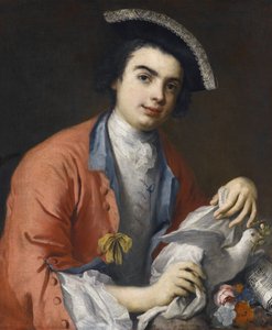 Porträt von Carlo Broschi, bekannt als Farinelli von Jacopo Amigoni