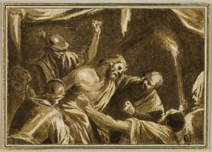 Christus mit Dornen gekrönt von Jacopo Bassano