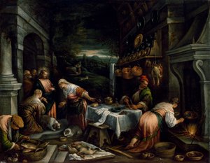 Christus im Haus von Maria, Martha und Lazarus