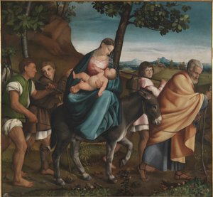 Die Flucht nach Ägypten, 1534