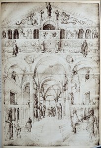Die Geißelung Christi von Jacopo Bellini