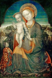 Madonna und Kind von einem Prinzen des Hauses Este