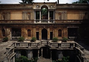 Ansicht der Villa Giulia