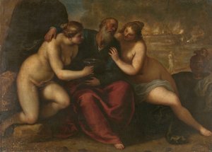 Lot und seine Töchter