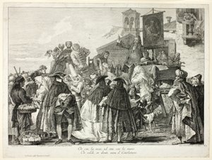 Der Zahnzieher, Platte neun aus Auswahl von Bildern aus venezianischen Sammlungen von Jacopo Leonardis