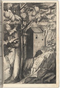 Außenansicht der Kapelle des Kardinals (Tafel G)