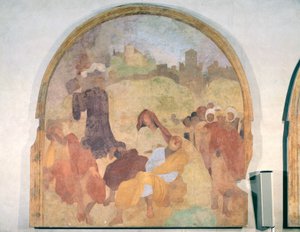 Christus im Garten, Lünette aus dem Freskenzyklus der Passion, 1523-6