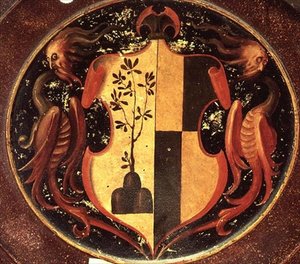 Heraldisches Schild, ca. 1529 von Jacopo Pontormo