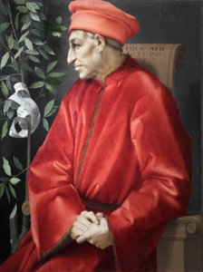 Porträt von Cosimo dem Älteren de Medici von Jacopo Pontormo