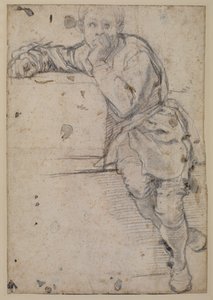 Sitzender Jüngling von Jacopo Pontormo