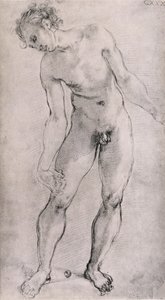 Studie einer männlichen Figur für das 
