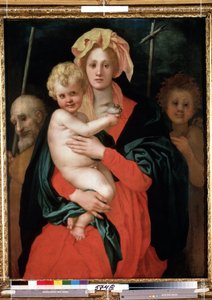 Madonna mit Kind, dem heiligen Josef und Johannes dem Täufer von Jacopo Pontormo