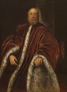 Ein Prokurator von San Marco, 1575-85 von Jacopo Robusti Tintoretto