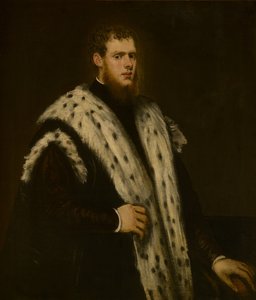 Porträt eines venezianischen Edelmanns von Jacopo Robusti Tintoretto